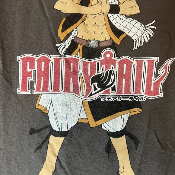 Fairy Tail Anime Manga Graphic T-Shirt Tee - Picture 4 of 4